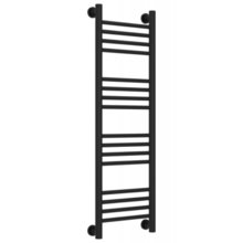 Полотенцесушитель водяной Сунержа Богема+ 31-0220-1030, высота 100 см, ширина 30 см, универсальное подключение, цвет матовый черный