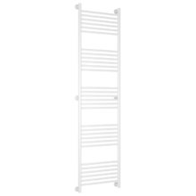 Полотенцесушитель водяной Сунержа Богема+ 30-0220-1950, высота 190 см, ширина 50 см, универсальное подключение, цвет матовый белый