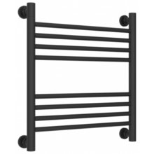 Полотенцесушитель водяной Сунержа Богема+ 15-0220-5050, высота 50 см, ширина 50 см, универсальное подключение, цвет тёмный титан муар