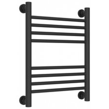 Полотенцесушитель водяной Сунержа Богема+ 15-0220-5040, высота 50 см, ширина 40 см, универсальное подключение, цвет тёмный титан муар