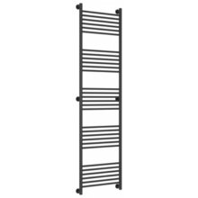 Полотенцесушитель водяной Сунержа Богема+ 15-0220-1950, высота 190 см, ширина 50 см, универсальное подключение, цвет тёмный титан муар