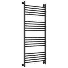 Полотенцесушитель водяной Сунержа Богема+ 15-0220-1250, высота 120 см, ширина 50 см, универсальное подключение, цвет тёмный титан муар