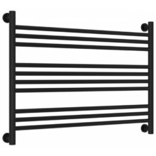 Полотенцесушитель водяной Сунержа Богема L 31-0202-6090, ширина 90 см высота 60 см, универсальное подключение, цвет матовый черный