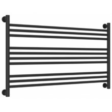 Полотенцесушитель водяной Сунержа Богема L 15-0202-6011, ширина 110 см, высота 60 см, универсальное подключение, цвет тёмный титан муар