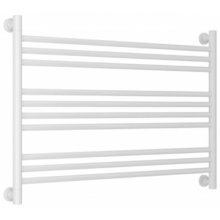 Полотенцесушитель водяной Сунержа Богема L 12-0202-6090, ширина 90 см высота 60 см, универсальное подключение, цвет белый