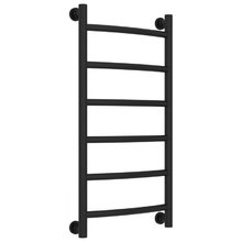 Полотенцесушитель водяной Сунержа Галант+ 31-0200-8040, высота 80 см, ширина 40 см, универсальное подключение, цвет матовый черный