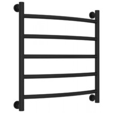 Полотенцесушитель водяной Сунержа Галант+ 31-0200-6060, высота 60 см, ширина 60 см, универсальное подключение, цвет матовый черный