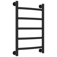Полотенцесушитель водяной Сунержа Галант+ 31-0200-6040, высота 60 см, ширина 40 см, универсальное подключение, цвет матовый черный