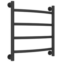 Полотенцесушитель водяной Сунержа Галант+ 15-0200-5050, высота 50 см, ширина 50 см, универсальное подключение, цвет тёмный титан муар