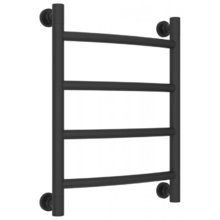 Полотенцесушитель водяной Сунержа Галант+ 15-0200-5040, высота 50 см, ширина 40 см, универсальное подключение, цвет тёмный титан муар
