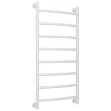 Полотенцесушитель водяной Сунержа Галант+ 12-0200-1050, высота 100 см, ширина 50 см, универсальное подключение, цвет белый