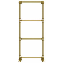 Полотенцесушитель водяной Сунержа Ренессанс 1304, высота 120 см, ширина 50 см, нижнее подключение 50 см, цвет состаренная бронза, 05-0280-1250