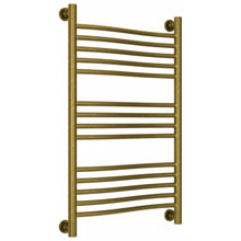 Полотенцесушитель водяной Сунержа Флюид+, высота 80, ширина 50 см, универсальное подключение, цвет состаренная бронза, 05-0222-8050