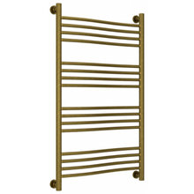 Полотенцесушитель водяной Сунержа Флюид+, высота 100, ширина 60 см, универсальное подключение, цвет состаренная бронза, 05-0222-1060