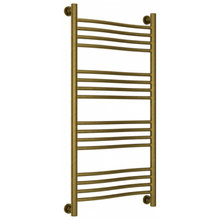 Полотенцесушитель водяной Сунержа Флюид+, высота 100, ширина 50 см, универсальное подключение, цвет состаренная бронза, 05-0222-1050