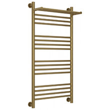 Полотенцесушитель водяной Сунержа Богема+, высота 100 см, ширина 50 см, универсальное подключение, с полкой, цвет состаренная бронза, 05-0223-1050