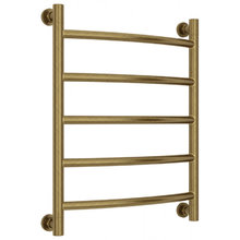 Полотенцесушитель водяной Сунержа Галант+, высота 60 см, ширина 50 см, универсальное подключение, цвет состаренная бронза, 05-0200-6050