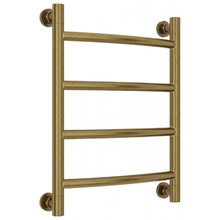 Полотенцесушитель водяной Сунержа Галант+, высота 50 см, ширина 40 см, универсальное подключение, цвет состаренная бронза, 05-0200-5040