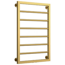 Полотенцесушитель водяной Сунержа Канцлер, высота 80 см, ширина 50 см, нижнее подключение 50 см, цвет матовое золото, 032-0254-8050