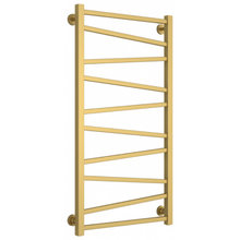 Полотенцесушитель водяной Сунержа Сирокко, высота 100 см, ширина 50 см, нижнее подключение 50 см, цвет матовое золото, 032-0253-1050