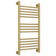 Полотенцесушитель водяной Сунержа Богема+, высота 80 см, ширина 40 см, цвет матовое золото, 032-0220-8040