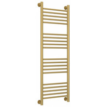 Полотенцесушитель водяной Сунержа Богема+, высота 120 см, ширина 40 см, цвет матовое золото, 032-0220-1240