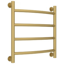 Полотенцесушитель водяной Сунержа Галант+, высота 50 см, ширина 50 см, универсальное подключение, цвет матовое золото, 032-0200-5050