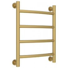 Полотенцесушитель водяной Сунержа Галант+, высота 50 см, ширина 40 см, универсальное подключение, цвет матовое золото, 032-0200-5040