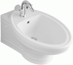 Биде Villeroy&Boch Amadea 7E86 B0R1 подвесное