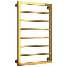 Полотенцесушитель водяной Сунержа Канцлер, высота 80 см, ширина 50 см, универсальное подключение, цвет золото, 03-0254-8050