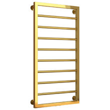 Полотенцесушитель водяной Сунержа Канцлер, высота 100 см, ширина 50 см, универсальное подключение, цвет золото, 03-0254-1050