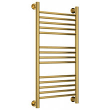 Полотенцесушитель водяной Сунержа Богема+, высота 80 см, ширина 40 см, универсальное подключение, цвет золото, 03-0220-8040