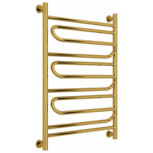 Полотенцесушитель водяной Сунержа Элегия+, высота 80 см, ширина 60 см, универсальное подключение, цвет золото, 03-0205-8060