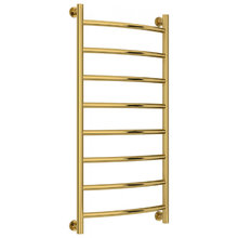 Полотенцесушитель водяной Сунержа Галант+, ширина 50 см, высота 100 см, универсальное подключение, цвет золото, 03-0200-1050