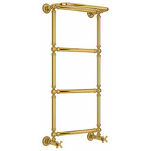 Полотенцесушитель водяной Сунержа Ренессанс 1386, высота 96 см, ширина 40 см, цвет золото, 03-0281-9640