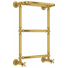 Полотенцесушитель водяной Сунержа Ренессанс 1386, высота 66 см, ширина 40 см, цвет золото, 03-0281-6640