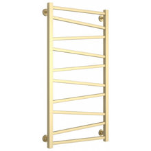 Полотенцесушитель водяной Сунержа Сирокко, высота 100 см, ширина 50 см, нижнее подключение, цвет матовая шампань, 022-0253-1050