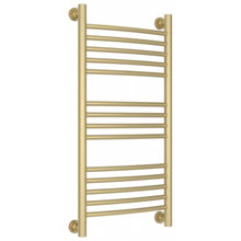 Полотенцесушитель водяной Сунержа Богема+, высота 80 см, ширина 40 см, универсальное подключение, цвет матовая шампань, 022-0221-8040