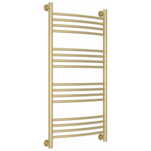 Полотенцесушитель водяной Сунержа Богема+, высота 100 см, ширина 50 см, универсальное подключение, цвет матовая шампань, 022-0221-1050