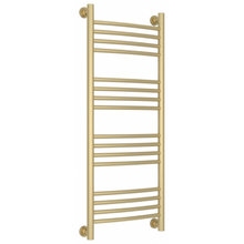 Полотенцесушитель водяной Сунержа Богема+, высота 100 см, ширина 40 см, универсальное подключение, цвет матовая шампань, 022-0221-1040