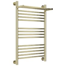 Полотенцесушитель водяной Сунержа Богема+, высота 80 см, ширина 50 см, с полкой, цвет шампань, 020-0223-8050