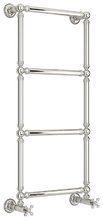 Полотенцесушитель водяной Сунержа Ренессанс 1304, ширина 40 см высота 95 см, нижнее подключение, хром, 00-0280-9640