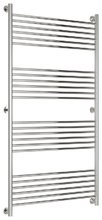 Полотенцесушитель водяной Сунержа Богема+ прямая, ширина 80 см высота 150 см, универсальное подключение, хром, 00-0220-1580