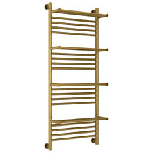 Полотенцесушитель водяной Сунержа Богема+, ширина 50 см, высота 120 см, универсальное подключение, 4 полки, цвет состаренная бронза, 05-0224-1250