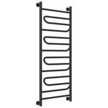 Полотенцесушитель водяной Сунержа Элегия+ 15-0205-1250, высота 120 см, ширина 50 см, универсальное подключение, цвет тёмный титан муар