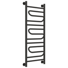 Полотенцесушитель водяной Сунержа Элегия+ 15-0205-1040, высота 100 см, ширина 40 см, универсальное подключение, цвет тёмный титан муар