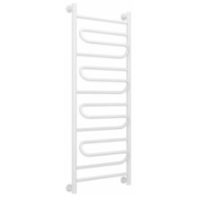 Полотенцесушитель водяной Сунержа Элегия+ 12-0205-1250, высота 120 см, ширина 50 см, универсальное подключение, цвет белый