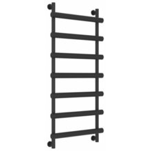 Полотенцесушитель водяной Сунержа Атлант 15-0226-1250, высота 120 см, ширина 50 см, универсальное подключение, цвет тёмный титан муар