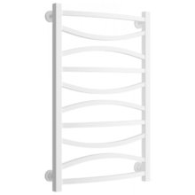 Полотенцесушитель водяной Сунержа Ажур 30-0255-8050, высота 80 см, ширина 50 см, нижнее подключение 50 см, цвет матовый белый