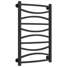 Полотенцесушитель водяной Сунержа Ажур 15-0255-8050, высота 80 см, ширина 50 см, нижнее подключение 50 см, цвет тёмный титан муар